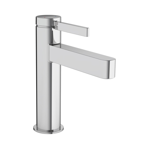 Hansgrohe Finoris Смеситель для раковины однорычажный 110 со сливным клапаном Push-Open хром 76023000