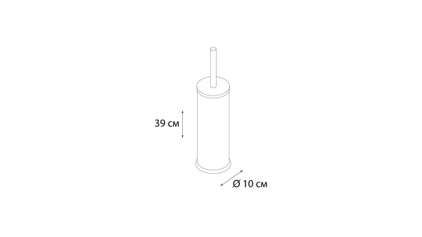 Ерш хромированный напольный Fixsen FX-452