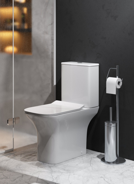 Унитаз Grossman Classic GR-4464S (640х340х790) напольный безободковый с тонкой крышкой