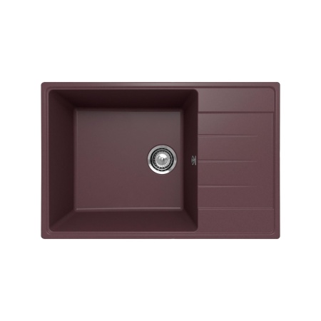Кухонная мойка Ulgran Quartz Prima 760-06, трюфель