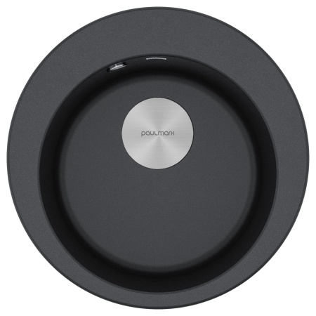 Мойка GELEGEN 50, IT-GRANIT, PM404800-BL, черный гранит, D475 мм, Paulmark