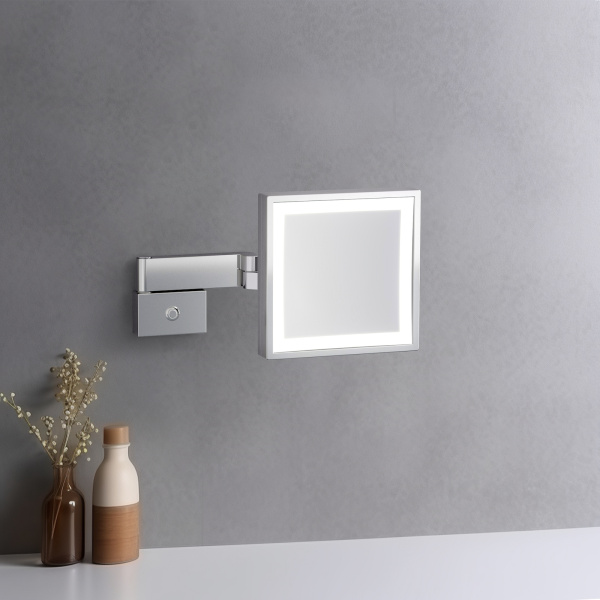 Зеркало косметическое с подсветкой TIMO Selene 10076/00, хром