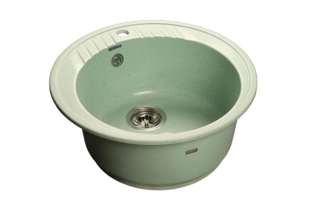 Кухонная мойка GranFest RONDO R-520 салатовый