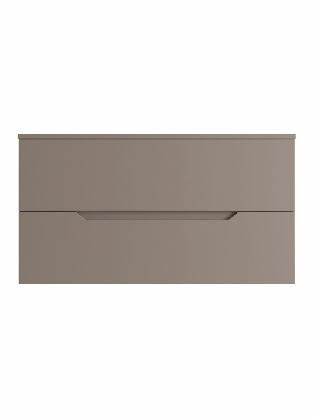 Orange Line Li-100TuLMDF Тумба подвесная 100 столешница МДФ, матовый латте