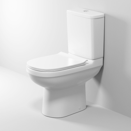 Унитаз напольный Niagara Nero NG-9902 62x36x75 безободковый с толстой крышкой