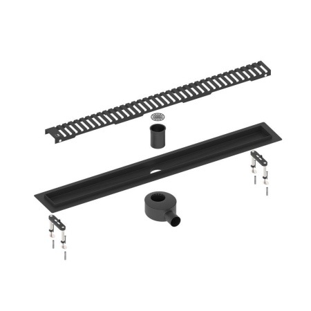 Душевой лоток TIMO Drain System DS230107/03, черный