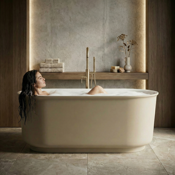 Композитная ванна RoxenBath Art 220100-1778-BG (1700x780)