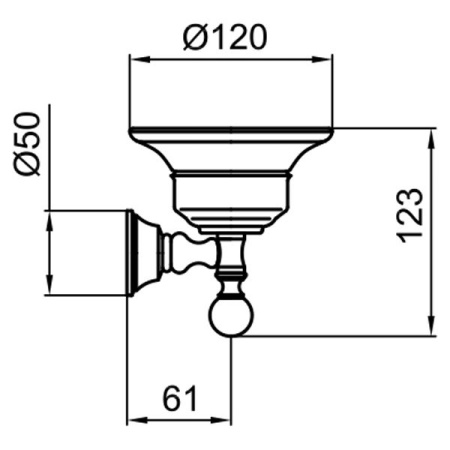 Мыльница Webert Karenina KA500101065