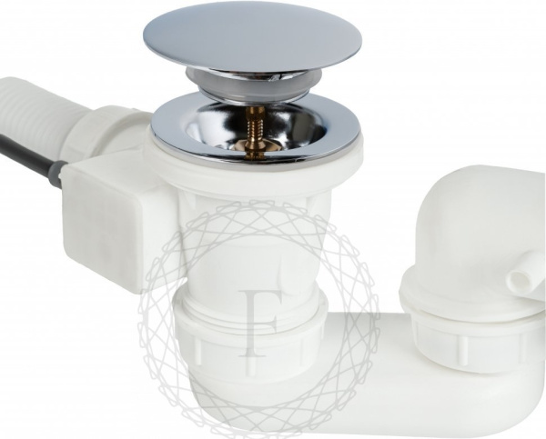 Сифон для ванны полуавтоматический FILARETE FL80 (Хром)