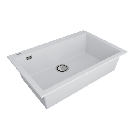 Мойка DECORATION 76, ACRYSTONE, PM937650-WH, WHITE, 760х500 мм, Paulmark