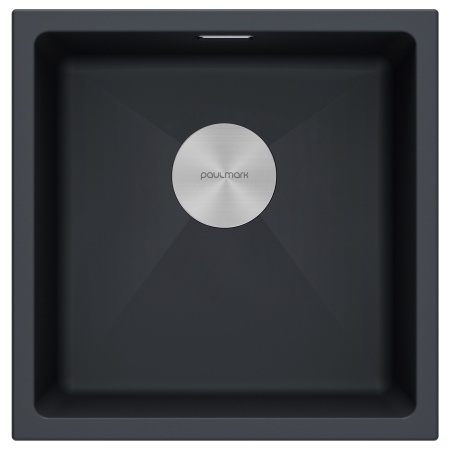 Мойка LUMI 45UNI, IT-GRANIT, LU45-AN, антрацит, 455х460, Paulmark