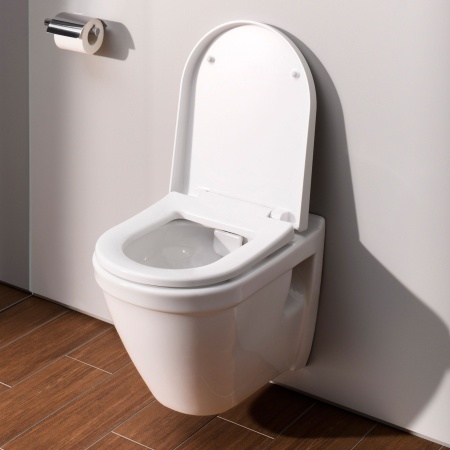 Комплект VitrA S50 9003B003-7201 4в1 безободковый, с сидением микролифт