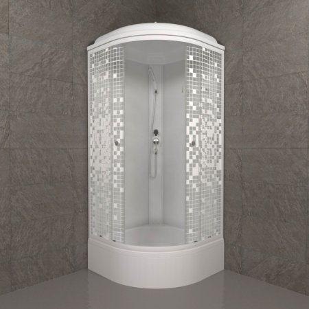 Душевая Кабина Triton Мозаика 90*90 В (ДН4)