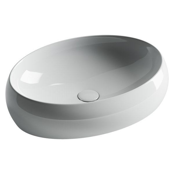 Умывальник Ceramicanova чаша накладная квадратная Element 380x380x150мм