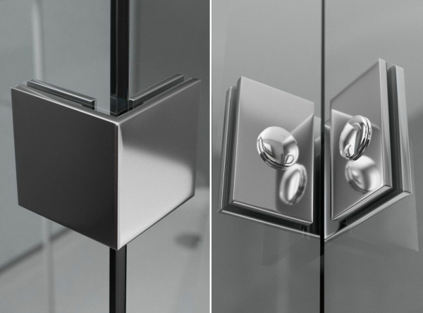 Душевая перегородка Ambassador Walk-in 15031105, свободный вход, 90х25 см