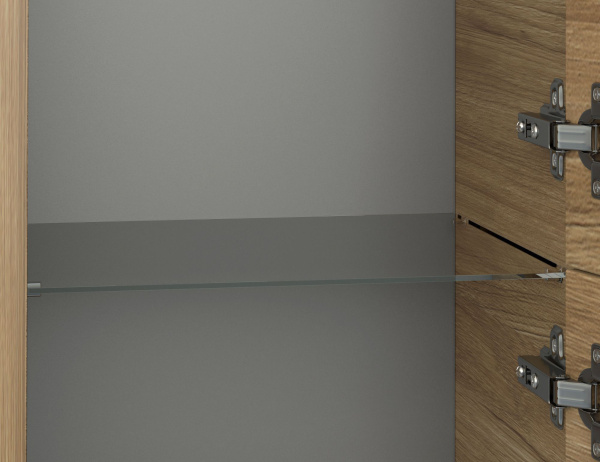 Пенал подвесной Cersanit LARA 30 универсальный орех, 63417