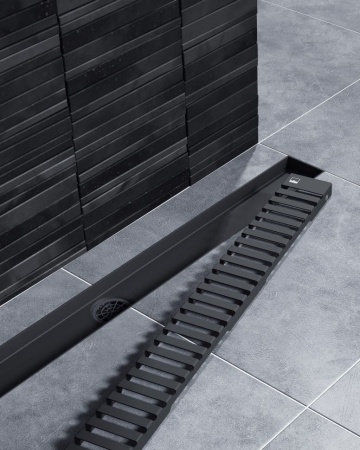 Душевой лоток TIMO Drain System DS230107/03, черный