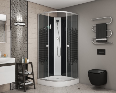 Душевая кабина Niagara Eco NG 4501-14BK без крыши