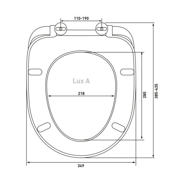 Сиденье BERGES Lux A