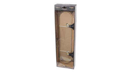 Полка стеклянная Fixsen Luksor FX-71603B
