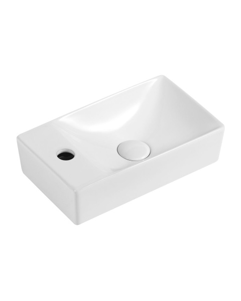 Раковина правая Orange B05-375RW санфарфор, белый глянец