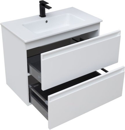 Тумба с раковиной Allen Brau Eclipse 80 1.E1002.WM белый матовый