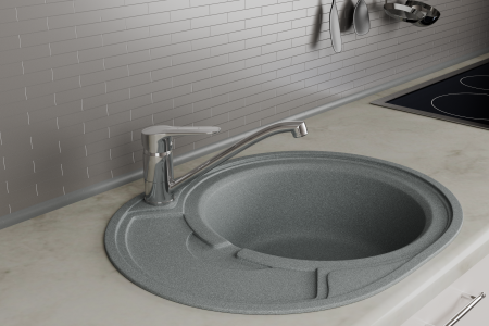 Смеситель для кухонной мойки RUSH Crete CR3535-25