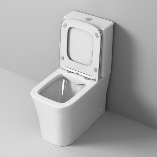 Унитаз Grossman Classic GR-4467S (620х360х820) напольный безободковый с тонкой крышкой