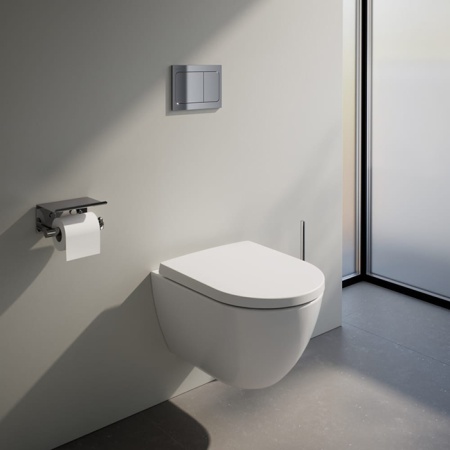 Laufen INEO AIR Клавиша смыва, цвет: хром матовый 9.0011.3.007.000.1