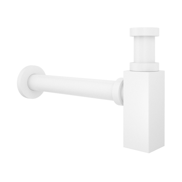 Раковина для ванной Wellsee Croquis 201001010 в наборе 3 в 1: овальная раковина белого глянцевого цвета, сифон, выпуск в цвете матовый белый