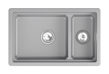 Мойка для кухни Granula Kitchen Space 7304iU алюминиум, 73х45 см, прямоугольная