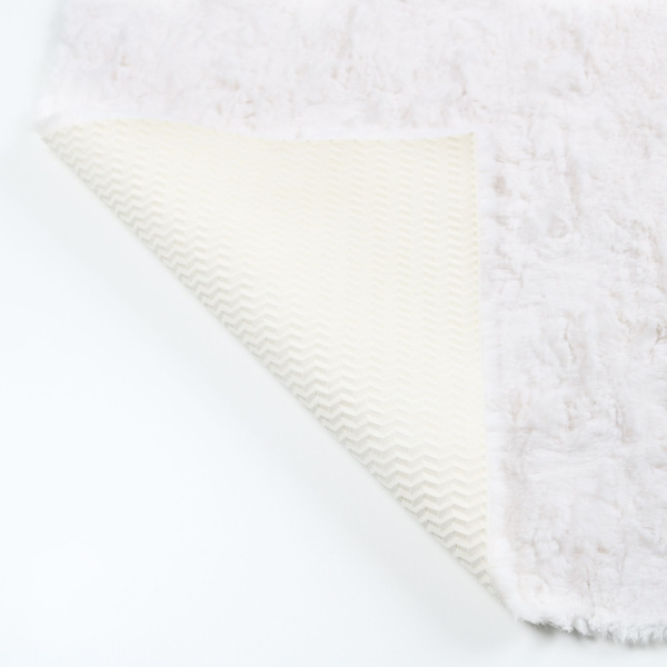 Коврик для ванной 1-ый Fixsen DELUX, FX-9040W белый, 70х120 см