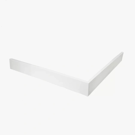 Экран для душевого поддона Veconi Pietra PS W, 1000x900x30, гелькоут и стекловолокно, белый