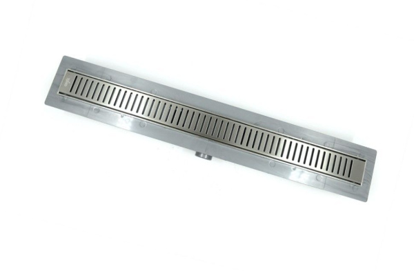 Дренажный канал Timo Smart Plus 70см с решеткой STRIP из нержавеющей стали, SMP-SG70-LS40(DRY)