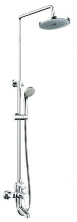 Душевая колонна со смесителем для ванны Bravat Eco F6111147C-A-RUS