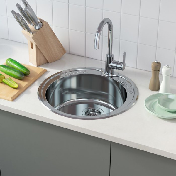 Мойка кухонная из нержавеющей стали IDDIS Suno SUN51P0i77