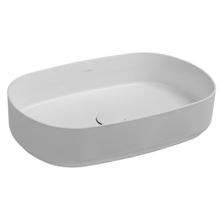 Раковина ISVEA Infinity накладная 550*360*120 цвет белый матовый 10NF65055SV-2L