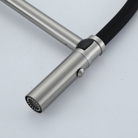 Смеситель для кухни с гибким изливом GAPPO G4098-25, сатин