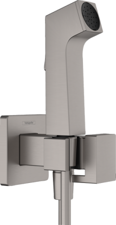 Hansgrohe Гигиенический душ E 1jet EcoSmart+ со смесителем 29233340 матовый черный хром 29233340