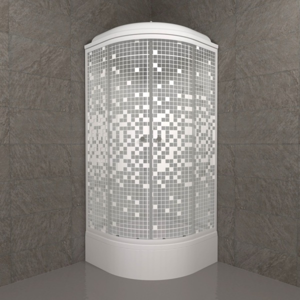 Душевая Кабина Triton Мозаика 90*90 В (ДН4)