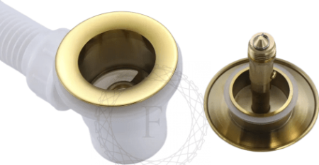 Сифон для ванны автоматический FILARETE FL90 (Золото)