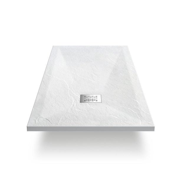 Поддон для душа из искусственного камня Vincea VST-4SR9016W, 1600*900*30, белый матовый