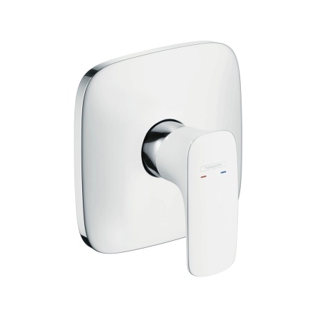 Hansgrohe PuraVida Смеситель для душа однорычажный СМ хром-белый матовый 15665400