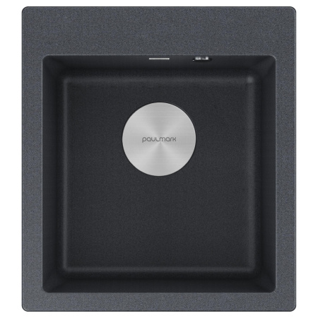 Мойка KANTE 45, IT-GRANIT, PM104651-DG, графит, 460х510 мм, Paulmark