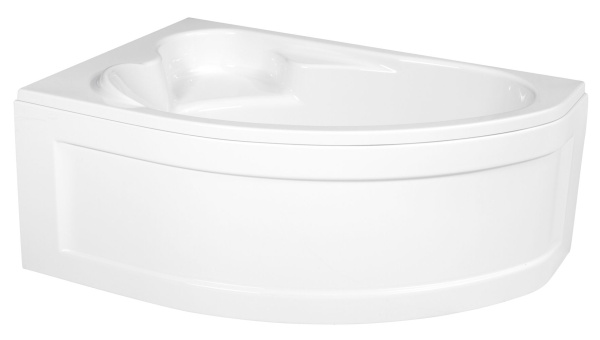 Акриловая ванна с фронтальной панелью и каркасом Cersanit KALIOPE 153x100 левая 63441 + 63363 + K-RW-KALIOPE*153n