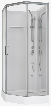 Душевая кабина Aquanet Passion P 2.0 90x90, прозрачное стекло