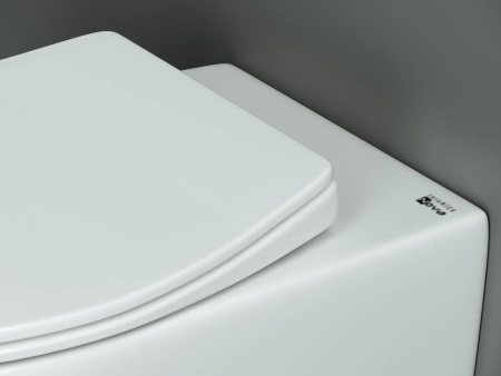 Подвесной унитаз Ceramicanova PEARL (безободковый), белый, CN8001