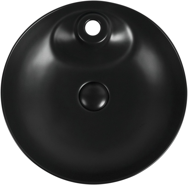 Раковина Aquanet Moon-2-MB 43 черный матовый