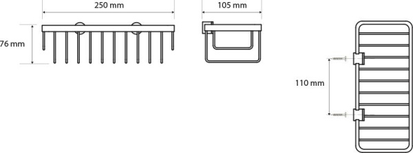 Мыльница для ванной Bemeta Cytro 146208172