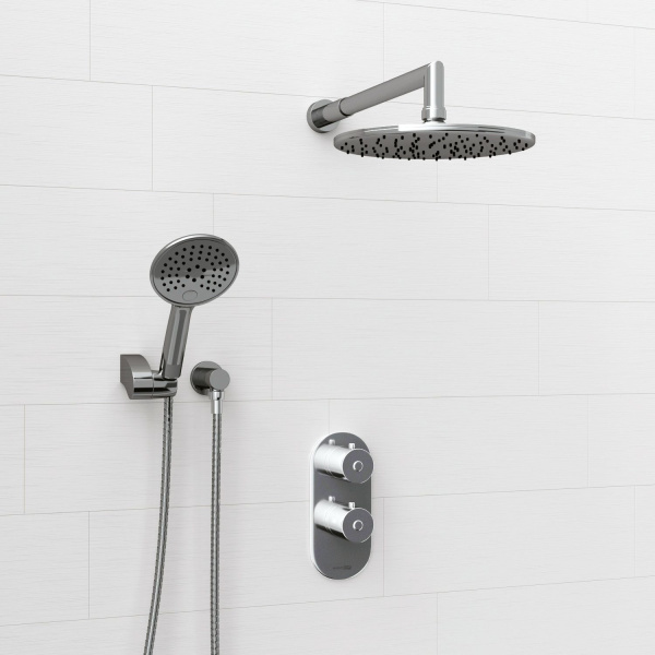 A16030 Thermo Встраиваемый комлплект для душа WasserKRAFT с верхней душевой насадкой и лейкой